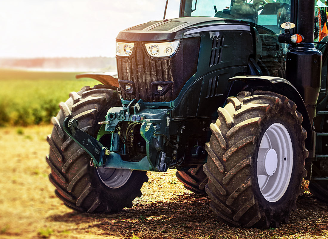 Business Insurance - Portrait of Agricultural Machinery Farm Equipment